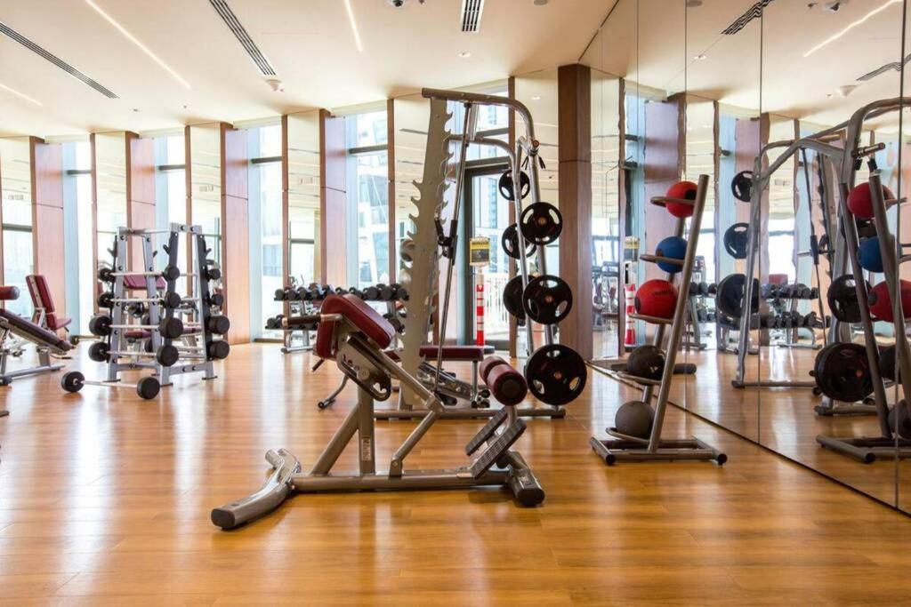 First Class 3Br With Full Burj Khalifa And Fountain View Dubai Exterior foto