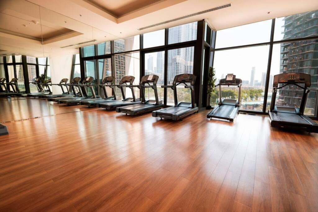 First Class 3Br With Full Burj Khalifa And Fountain View Dubai Exterior foto